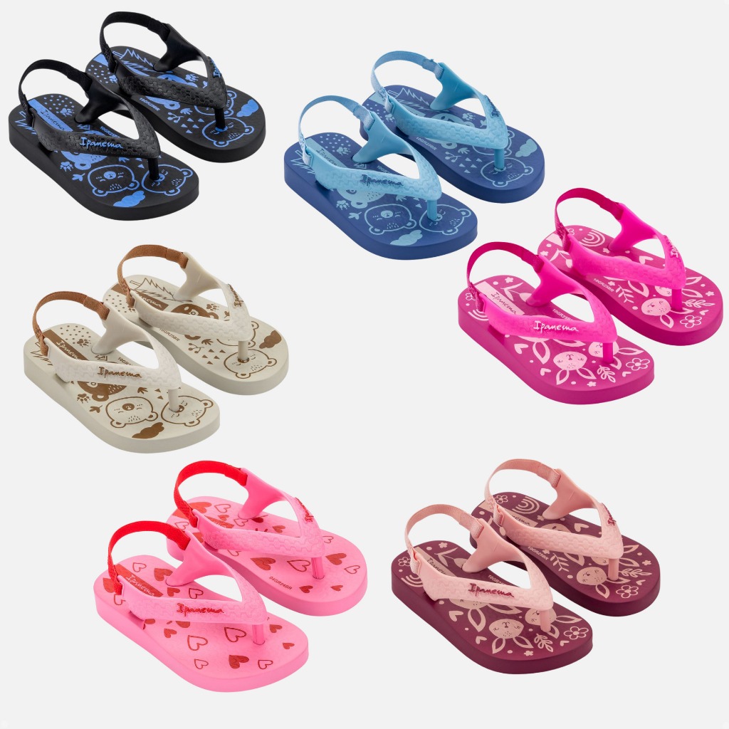 Chinelo Sandália Ipanema Baby Infantil com Elástico Conforto Estilo e Segurança em Oferta na Shopee