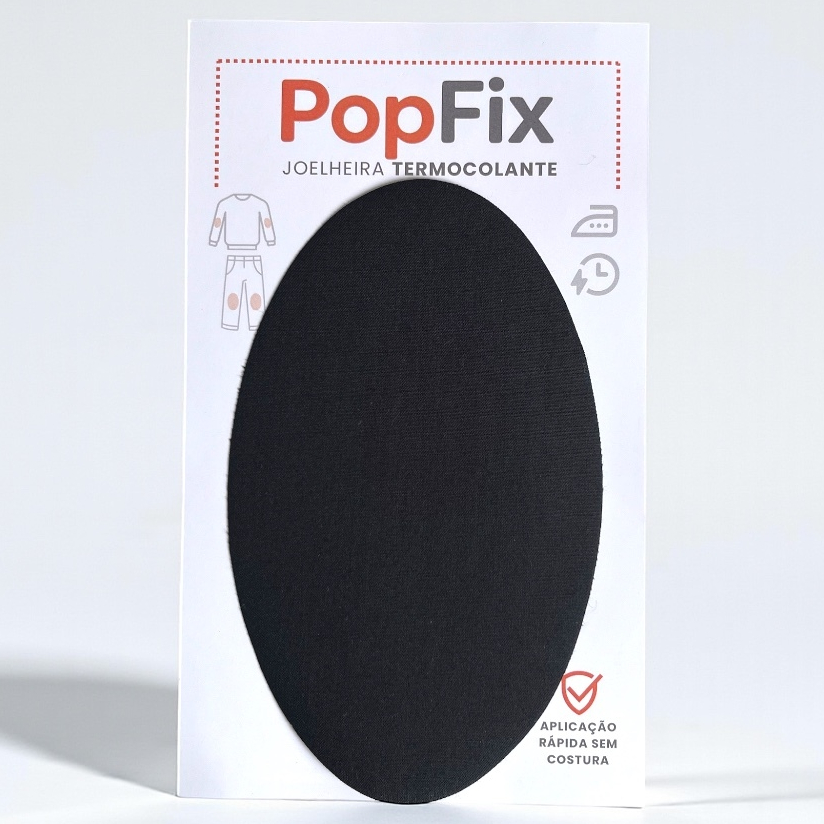 5 Pares de Joelheira Termocolante PopFix - Uniforme Escolar - Sem Costura - Alta Durabilidade