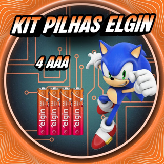 Elgin 4 AAA Palito unidades em Oferta na Shopee