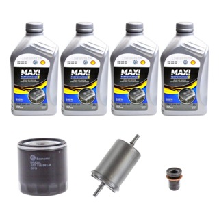 Kit Troca De Oleo + Filtro De Combustível Original Vw em Oferta na Shopee
