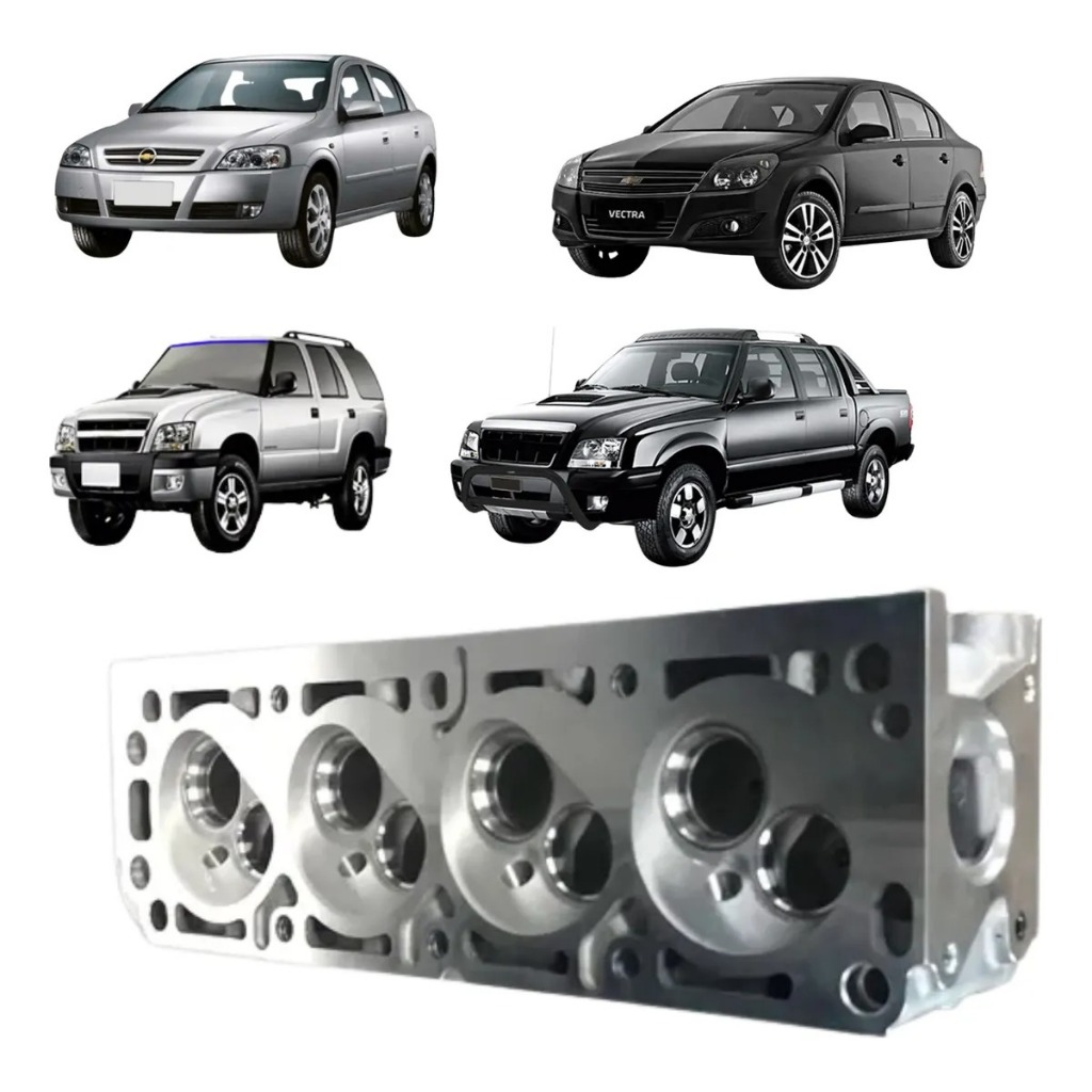 Cabeçote Para Vectra Astra Zafira 2.0/2.2 8v Tucho Fino Roletado