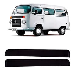 Jogo Calha De Chuva Defletor Kombi 1978 a 2014 Fume - 40.011A