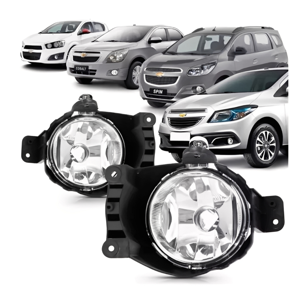 Par Farol Milha Cobalt Onix Spin 2012 2013 2014 2015 Novo em Oferta na Shopee