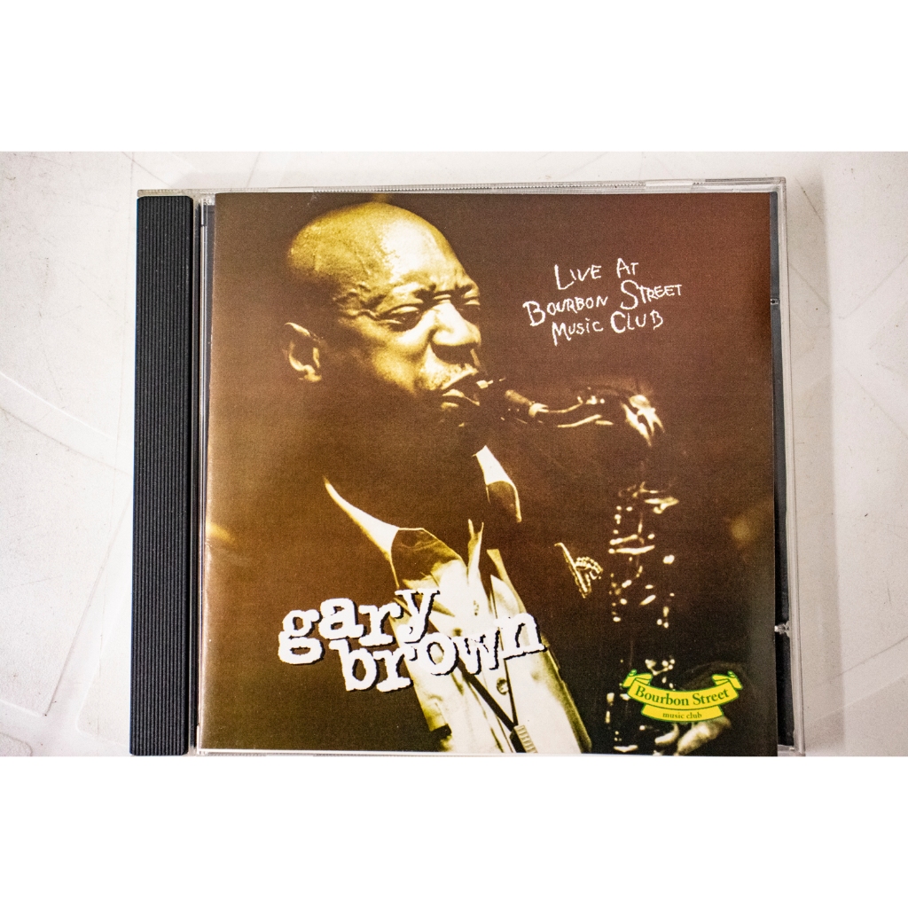 CD GARY BROWN - LIVE AT BOURBON STREET MUSIC CLUB