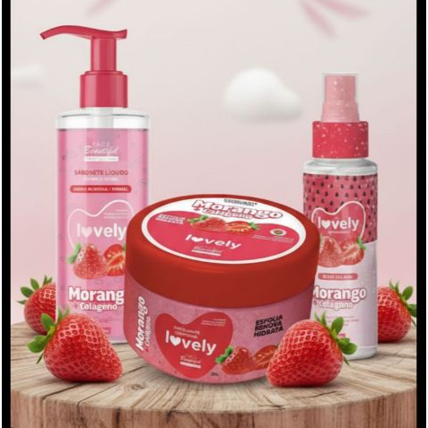 Hidratante+Sabonete liquido+Body Splash+Esfoliante, COCO- FACE BEAUTIFUL