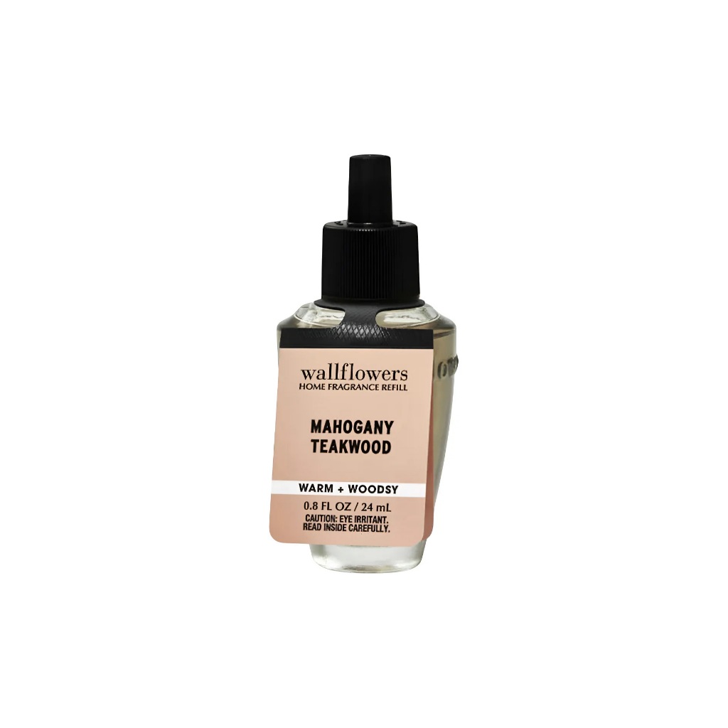 Refil Wallflowers Mahogany Teakwood Bath Body Works 24ml