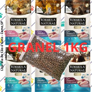 GRANEL 1Kg - Fórmula Natural Pro Cachorros (NOVA FORMULA com Batata Doce e Sem Transgênicos) em Oferta na Shopee