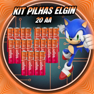 Elgin 20 AA Normal Unidades em Oferta na Shopee