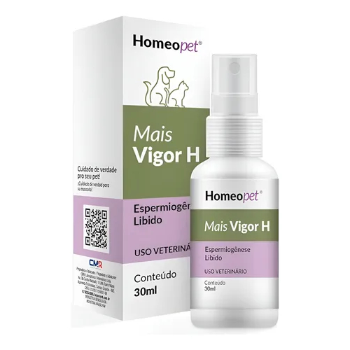 Mais Vigor HSistema de Terapia Real H Homeo Pet - 30 mL