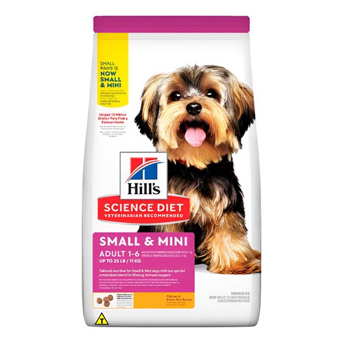 Hills Cães Adultos Pequenos E Mini Frango 2,04kg
