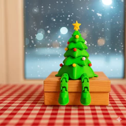 Decoracão Natal Mini Arvore