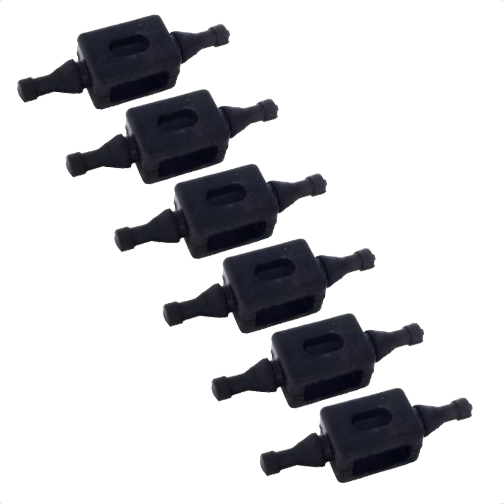 Kit 6 Coxin Amortecedor Centrífuga Mueller Super / Mega 100029450 Original