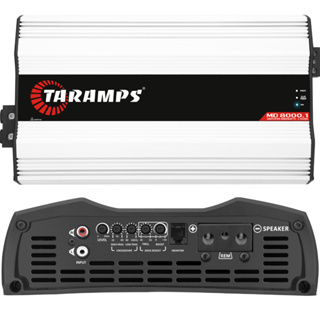 Módulo Amplificador Taramps MD8000 de 2OHMS 8000w Rms Potência 8000w amplificador  som automotivo em Oferta na Shopee