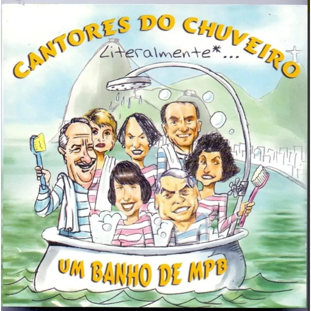 Cd Cantores Do Chuveiro Um Banho De Mpb Show Ricardo Cravo