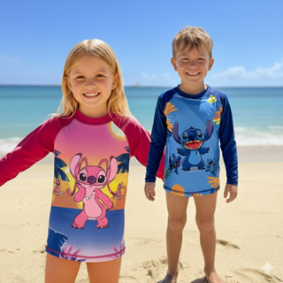 Camisa Infantil Personagens Proteção Solar UV50+ Blusa Térmica Menino Menina em Oferta na Shopee