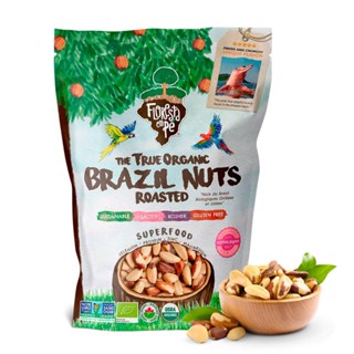 Castanha-do-Pará Orgânica Torrada com Sal 1kg [COM ATM] – Floresta em Pé em Oferta na Shopee