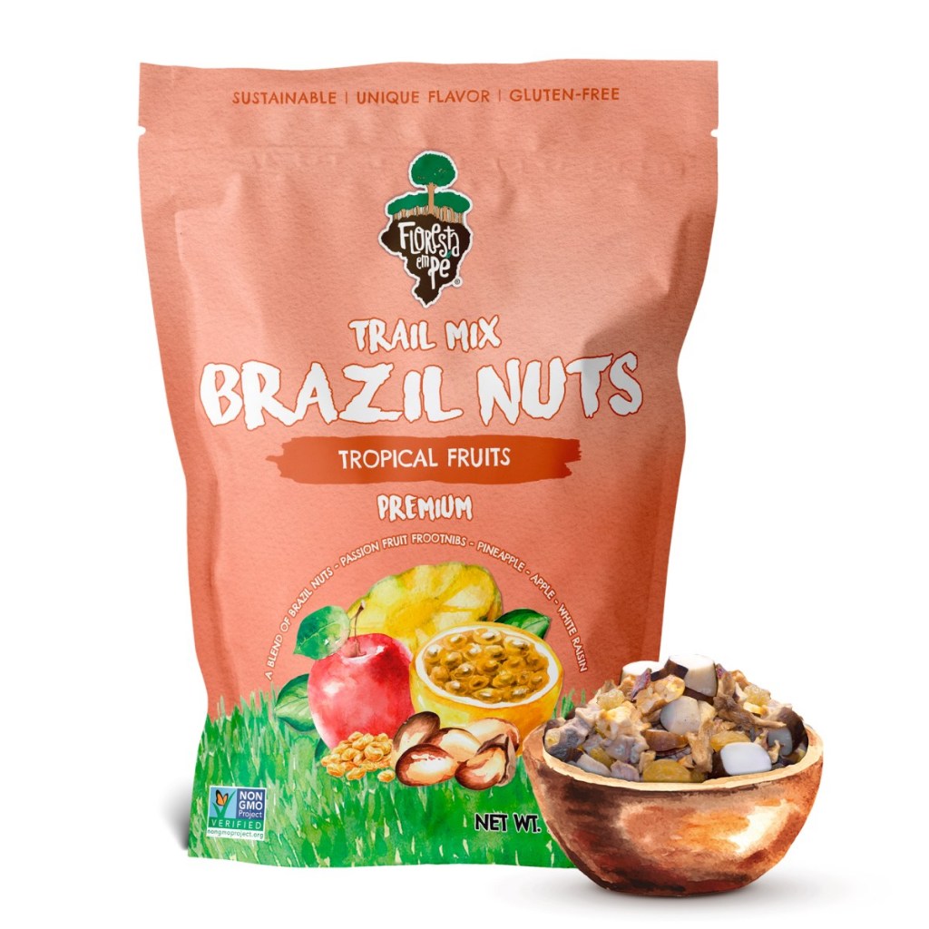 Mix de Castanha do Brasil com Frutas Tropicais [com ATM] 198g Premium – Floresta em Pé em Oferta na Shopee