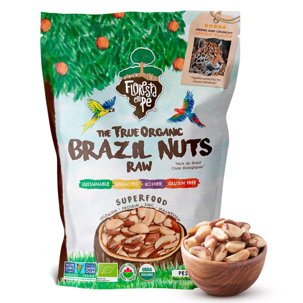 Castanha-do-Pará Orgânica 1kg Inteira Premium Crua [COM ATM] – Floresta em Pé em Oferta na Shopee
