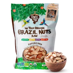 Castanha-do-Pará Orgânica Crua 500g Inteira Premium [COM ATM] – Vegana, Sem Glúten – Floresta em Pé