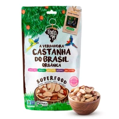 Castanha-do-Pará Orgânica com Sal do Himalaia 125g [COM ATM] – Vegana e Sem Glúten – Floresta em Pé
