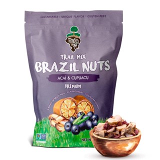 Snack Açaí Trail Mix [com ATM] 198g – Castanha-do-Pará, Açaí e Cupuaçu – Floresta em Pé em Oferta na Shopee