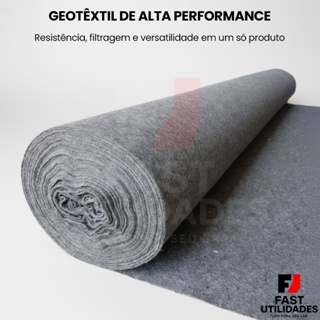 Manta Geotextil Bidim Drenagem de Alta Qualidade 1 Metro de Largura Jardim Vasos Floreiras Plantas em Oferta na Shopee