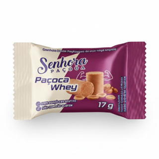 Paçoca Com Whey Protein Zero Açúcar Unidade em Oferta na Shopee