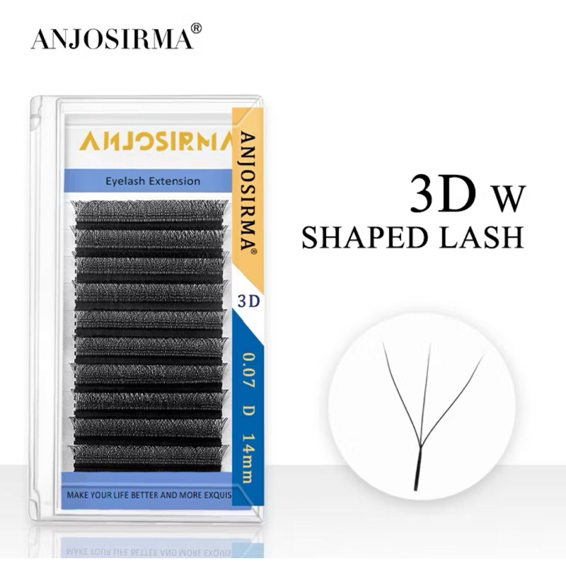 ANJOSIRMA Cílios 3D 4D 5D 6D 8D 10D Volume Egípcio Fio W extensão Lash
