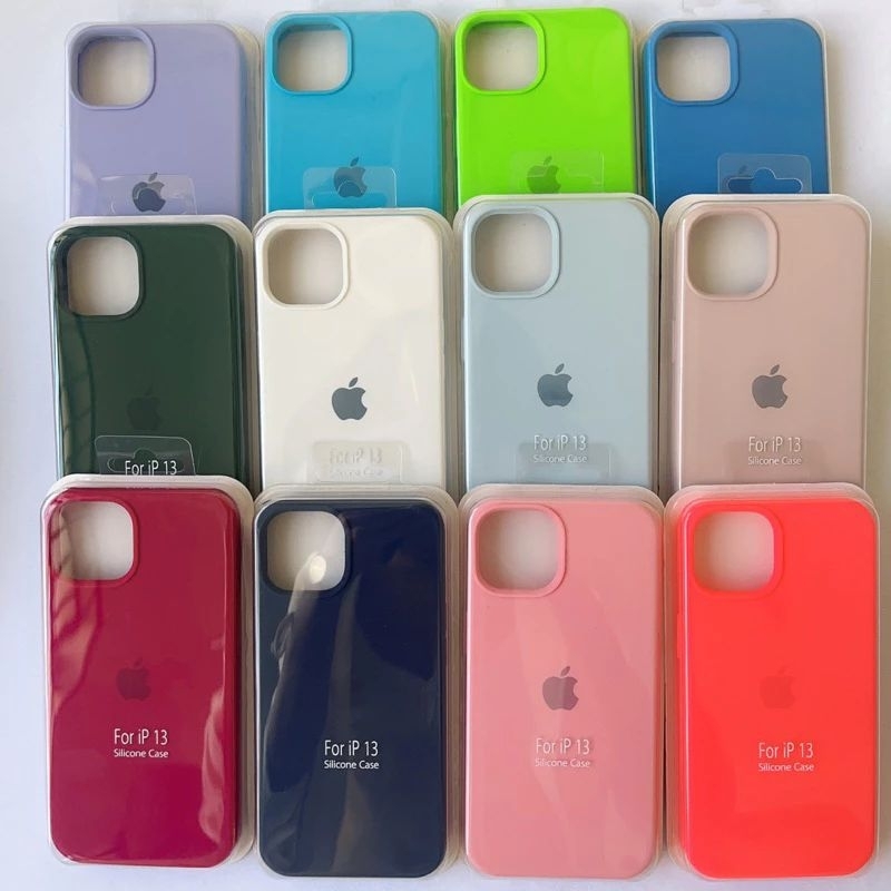 Kit 2 ou 3 Capa Capinha Case Aveludada Silicine Premium Para Iphone + Película + Brinde