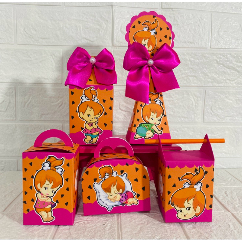 Kit Festa Personalizados PEDRITA ( PEGUE E MONTE) Lembrancinhas Caixinhas