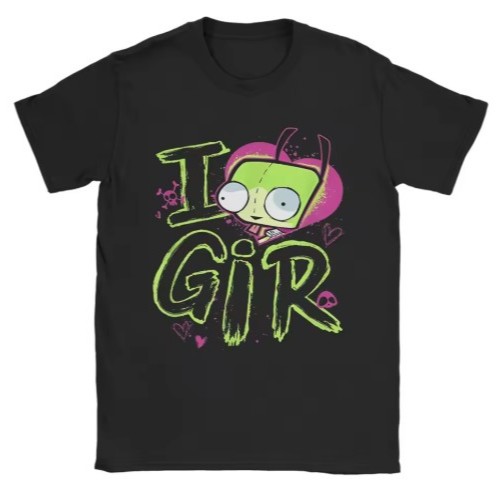 Camiseta Alien Zim – Humor Galáctico e Estilo Alternativo
