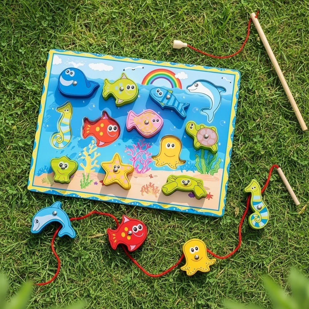 Brinquedo Pescaria Infantil Imã: Onde Comprar | BuscaProdutos