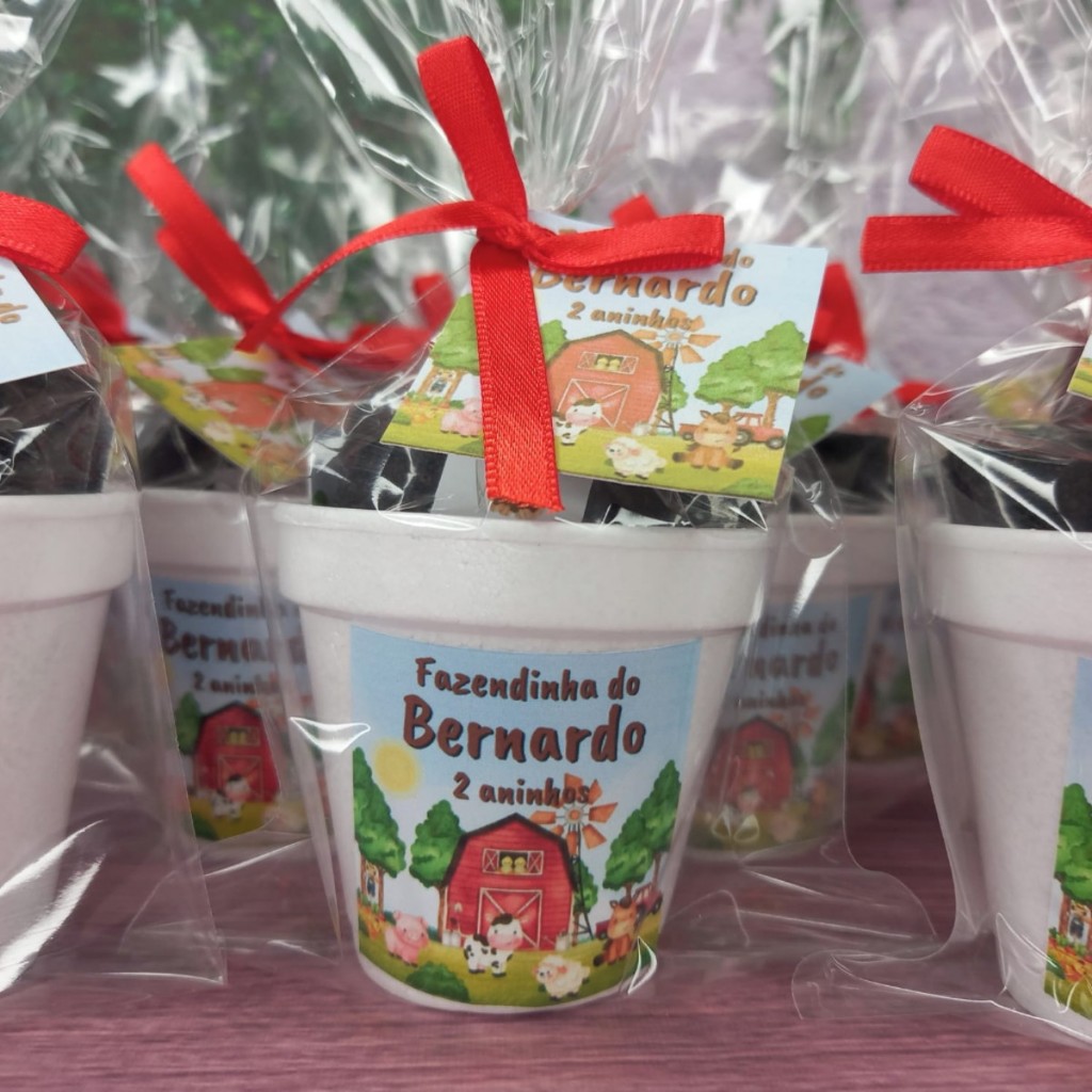 30 unidades Kit Jardinagem Fazendinha Vermelha em Oferta na Shopee