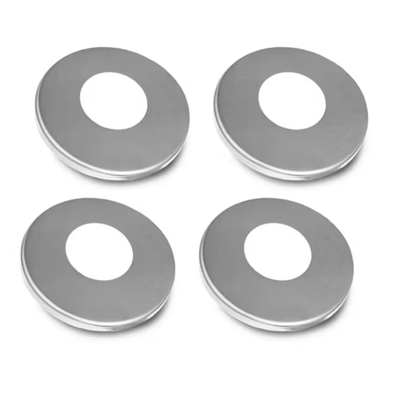 Canoplas Inox 1/2” Para Torneira ou Adaptador Acabamento Premium com Insulfilme Protetor