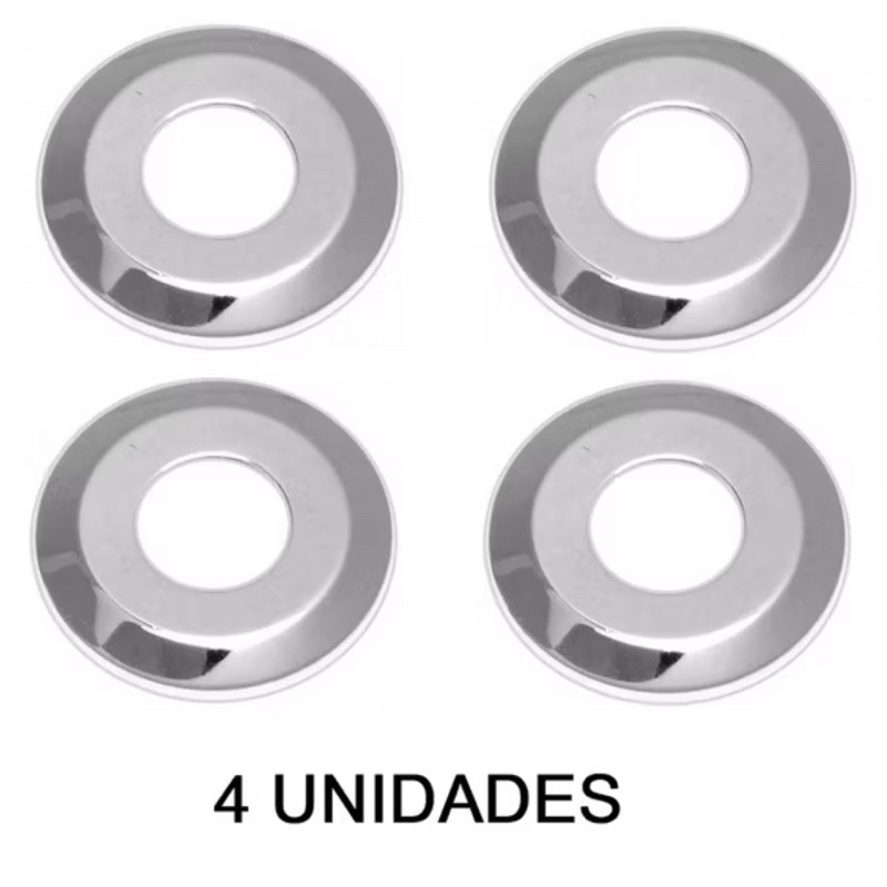 Canopla Cromada Para Torneira Conexões Em 1/2 Inox em Oferta na Shopee
