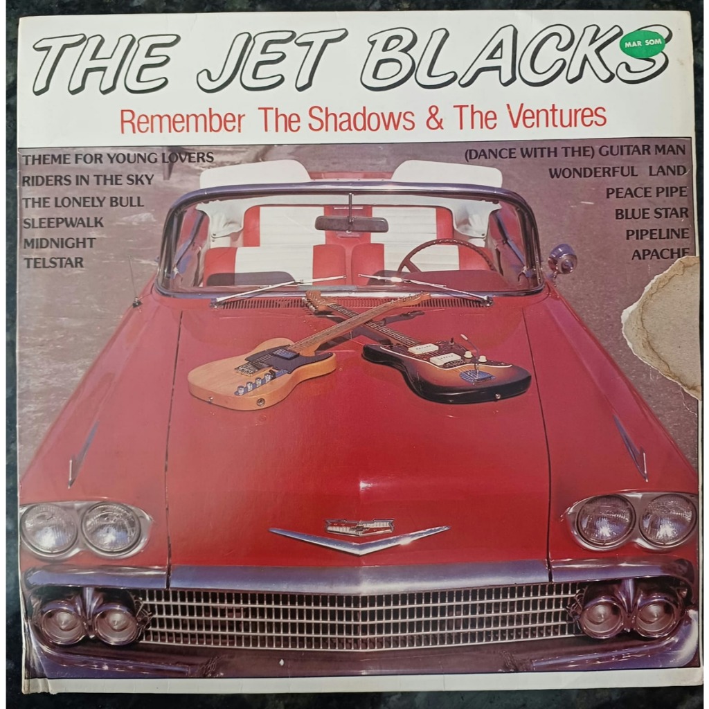 LP Disco Vinil The Jet Blacks Remember The Shadows & The Ventures