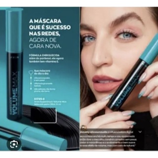 Máscara de Cílios Super Shock Volume Max Avon em Oferta na Shopee