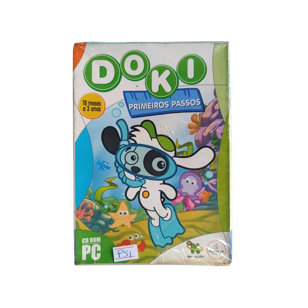 Cd De Jogo Doki Fundo Do Mar Educativo Infantil LACRADO P51