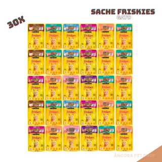 Kit 30 Sachê Friskies Gatos - Sabor Diversos 85g em Oferta na Shopee