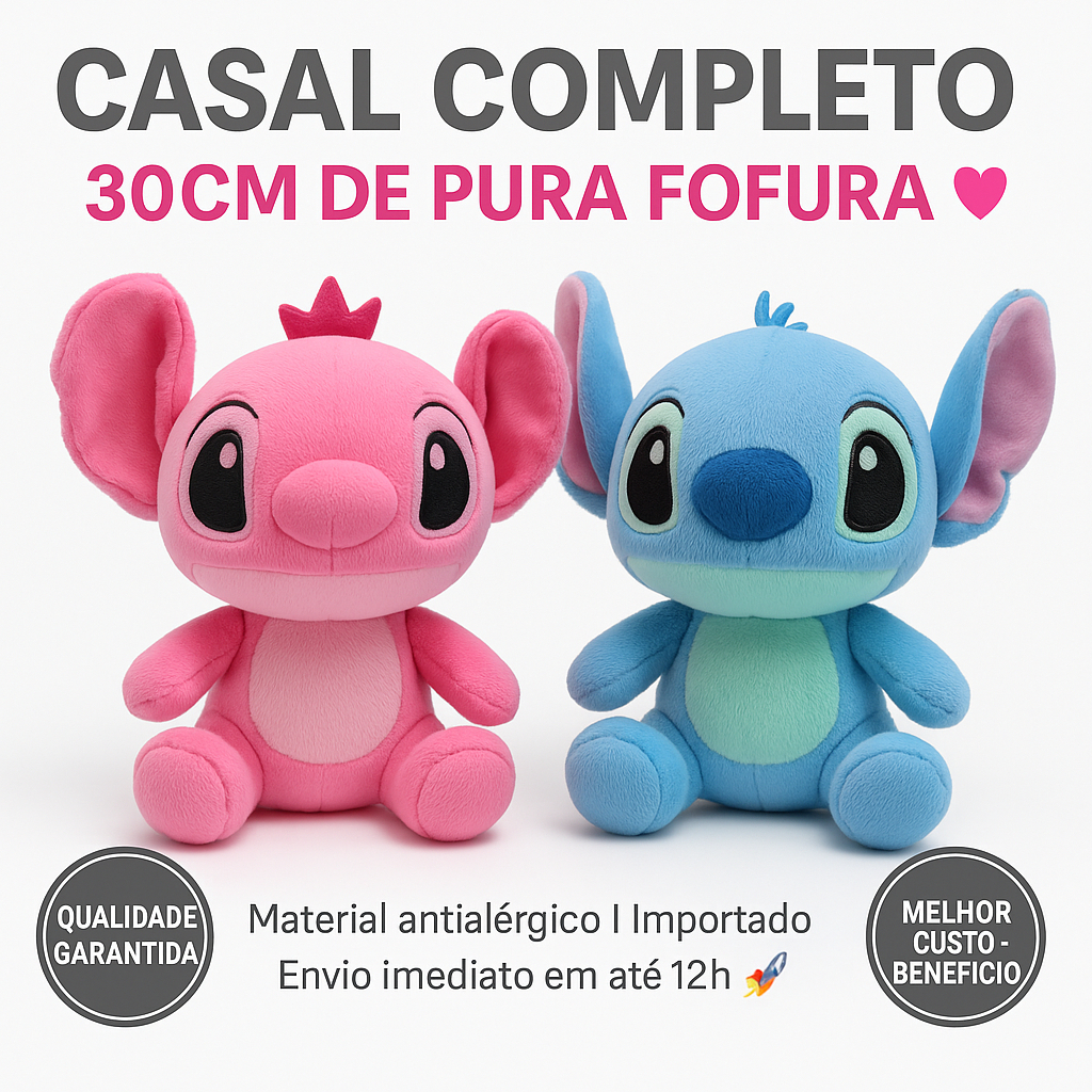 Lilo Stitch Ursinho de Pelúcia: Onde Comprar | BuscaProdutos