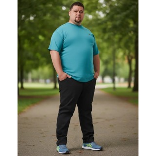 Calças Jeans Masculina Preta com Lycra e Elastano Tamanhos Gigante do 50 ao 70 - Promoção em Oferta na Shopee