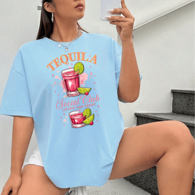 CAMISETA COLEÇÃO TEQUILA SOCIAL CLUB UNISSEX 100% ALGODÃO