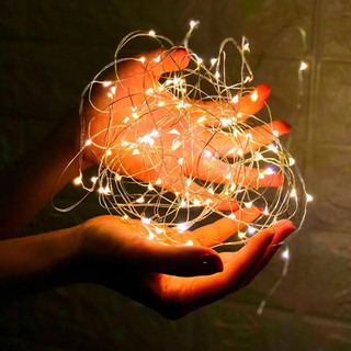 5 Fio Luzes De Fada Led 2 Metros Para Festa Em Casa De Casamento Decoração De Natal