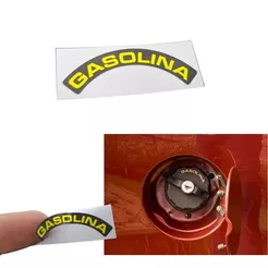 ADESIVO GASOLINA TAMPA DO TANQUE KADETT, IPANEMA / SELO INDICAÇÃO DO COMBUSTÍVEL