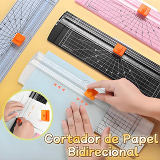 Cortador de Papel Portátil para Tamanhos A4, Fácil de Usar, Ideal para Escritório e Artesanato de Recorte Guilhotina