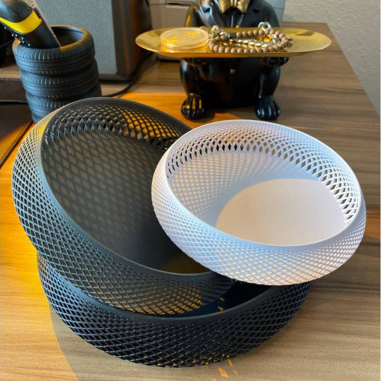 Cesto de Decoraçao Porta Objeto Organizador de Mesa Porta treco Decorativo Moderno Elegante em Oferta na Shopee