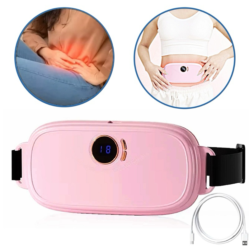 Cinto De Aquecimento Inteligente . Palácio Quente Alívio Da Dor colica menstrual,Vibratória Abdominal  Elétrico