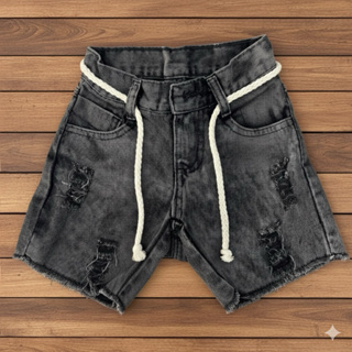 Bermuda Jeans Infantil de Alta Qualidade Shorts Menino em Oferta na Shopee