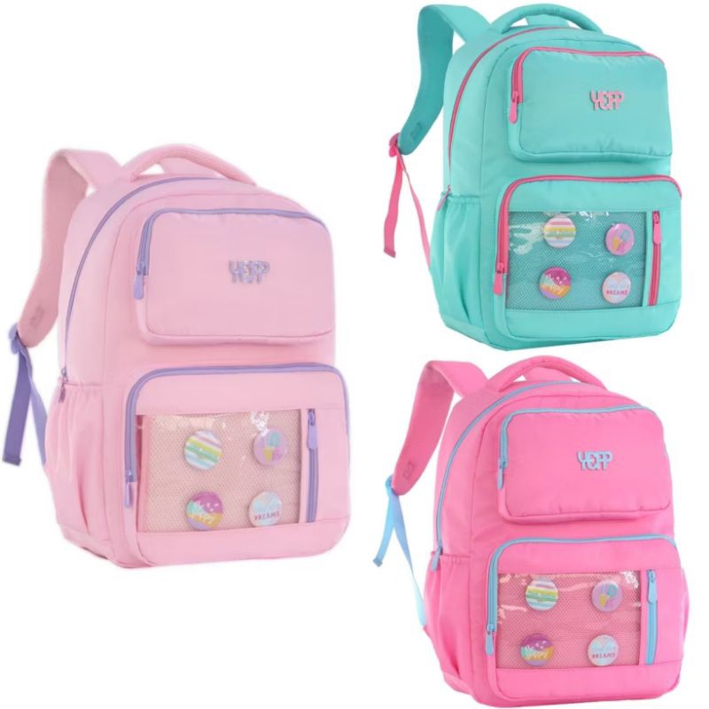 MOCHILA FEMININA JUVENIL ESCOLAR YEPP/ MOCHILA JUVENIL/ MOCHILA INFANTIL/ MOCHILA DE COSTAS/ MOCHILA 2026