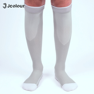 3 Pares Meias De Compressão Joelho Alto 30mmHg Esportivas Edema Diabetes Varizes Correndo Ciclismo Marat em Oferta na Shopee